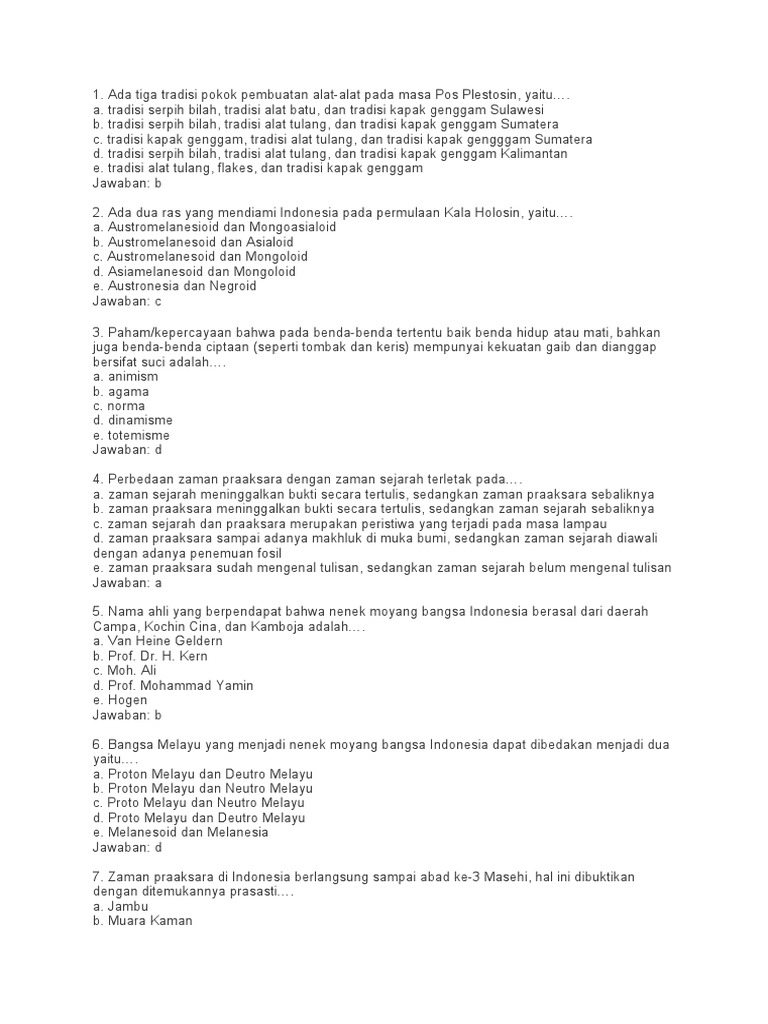 Totemisme Termasuk Kebudayaan Masa