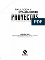 PDF Formulacion y Evaluacion de Proyectos Mendez - Compress PDF