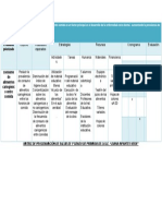 Matriz de Programacion