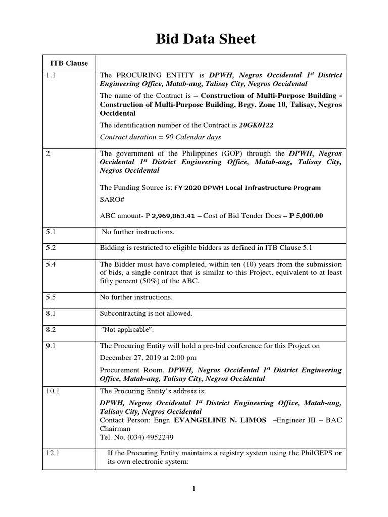 Bid Documents 20GK0122 | PDF | Tile | Concrete