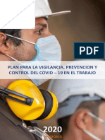 PLAN PARA VIGILANCIA, PREVENCION Y CONTROL DEL COVID 19 Provias