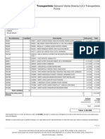 Factura 002709