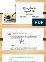 Ejemplos de exposición - dia 09-09-20