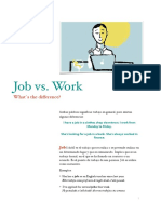 job vs. work