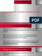 Sistem Pembayaran Di Sarana Pelayanan Kesehatan