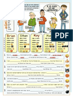 Its Cool To Be Different Comparative Grammar Drills Information Gap Activities Picture - 96581