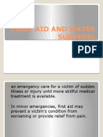 First Aid and Water Survival