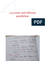 Hardware and Software Parallelism