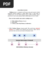 Multiprocessor and Multicomputers