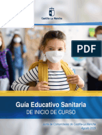 Guía Educativo Sanitaria de Inicio de Curso CLM