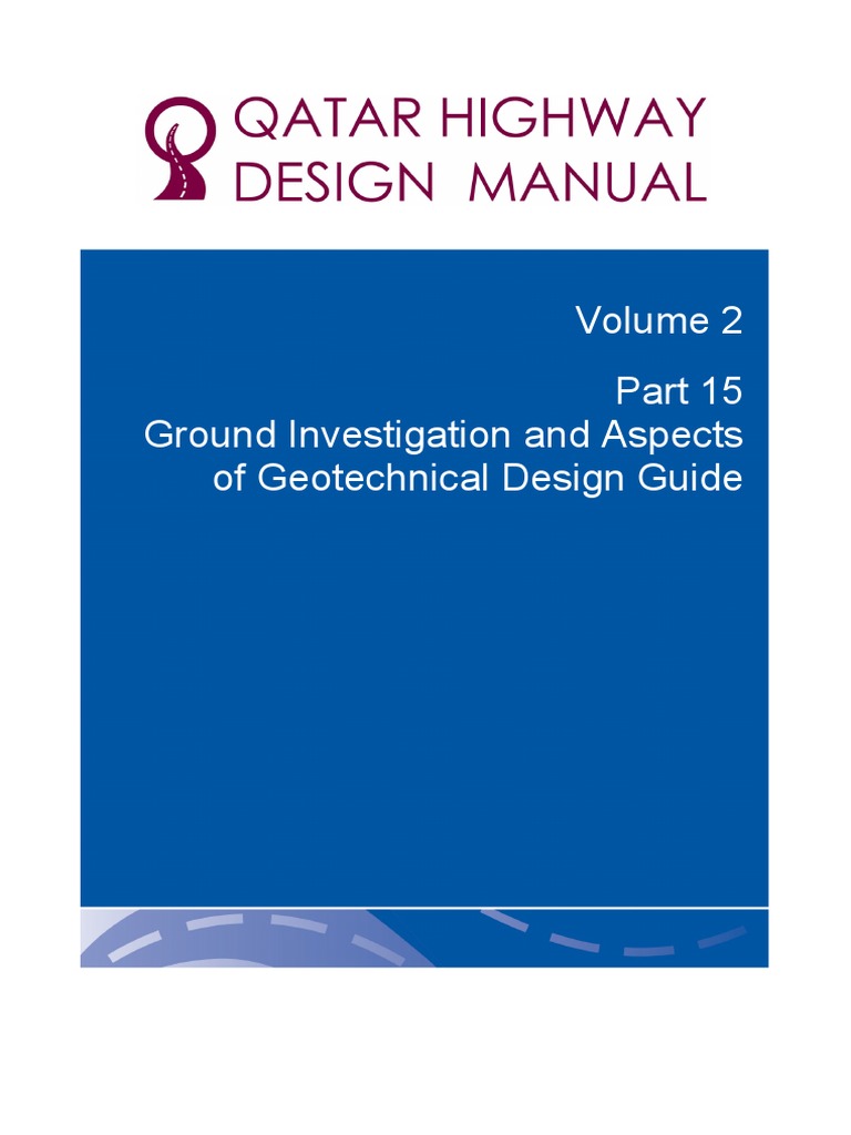 Ground Investigation and Aspects of Geotechnical Design Guide | PDF ...