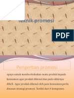 Teknik Promosi