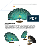 peacock origami