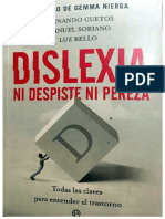 DISLEXIA, NI DESPISTE NI PEREZA