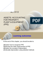 TOPIC 7 - ACCOUNTING FOR PPE