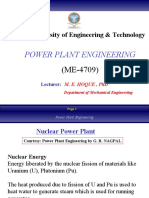 Rajshahi University Power Plant Engineering Lecture