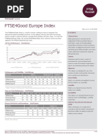 FTSE4Good Europe Index