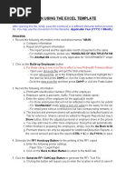 SGC Statement Submission Instructions | PDF | Employment | Salary