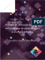 Texto de Apoio # Práticas de Avaliação Formativa em Contextos de Aprendizagem e Ensino A Distancia