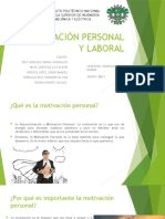 Motivación Personal y Laboral