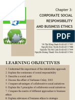 Corporate Social Responsibility and Business Ethics