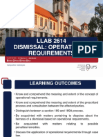 6 - Dismissal - Operational Requirements PDF