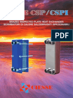 Brazed Plate Heat Exchanger Serie-CSP-CSPI