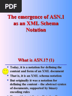 The Emergence of ASN.1 As An XML Schema Notation