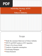 Marketing Strategy of ITC