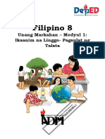 ADM-Gr.8-WEEK-6-Filipino-Pagsulat NG Talata