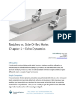 Notches vs. Side-Drilled Holes Chapter 1 - Echo Dynamics: Holloway NDT & Engineering Inc