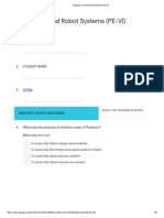 Actuators and Robot Systems (PE-VI) - Google Forms