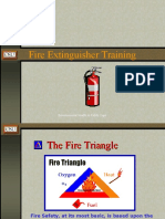 Fire Extinguisher Training: Environmental Health & Safety Dept
