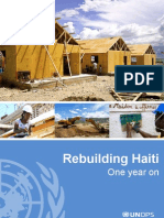 UNOPS - Rebuilding Haiti - One Year On