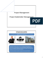 L# 5 - PM - Projct Stakeholder Management s2020