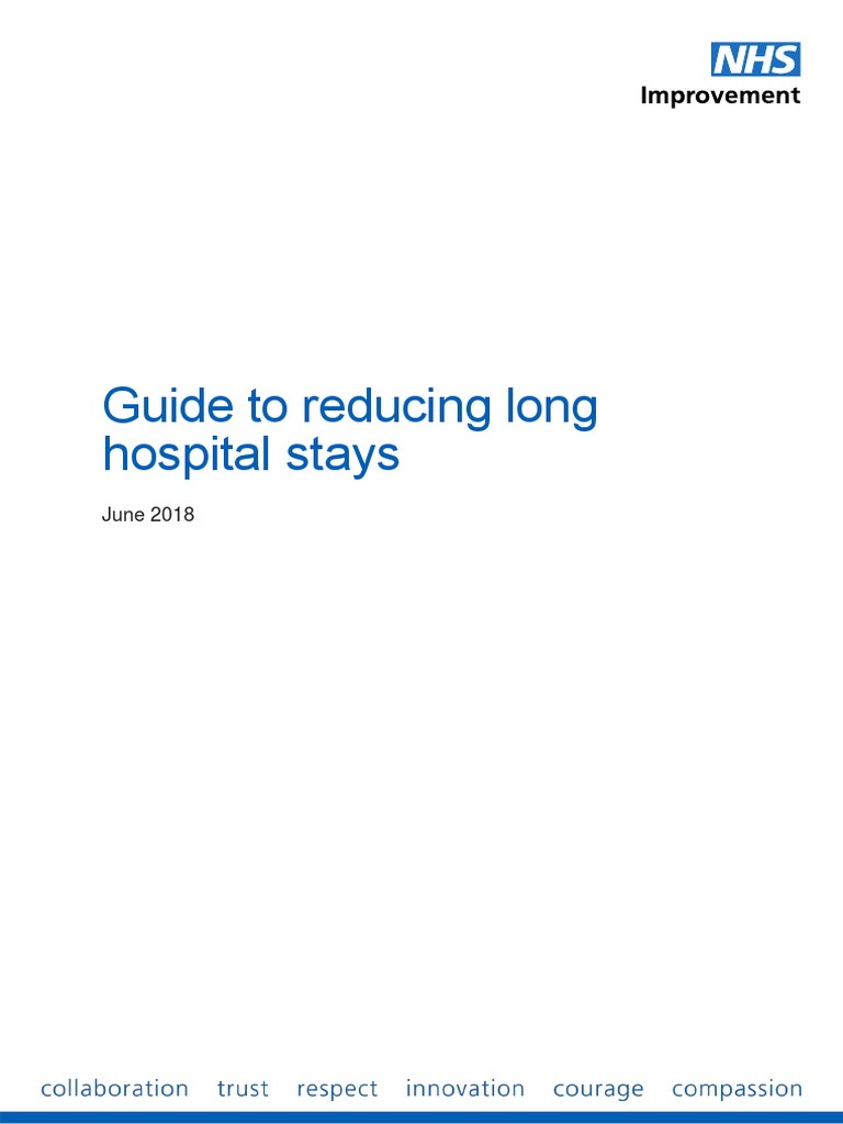 Guide To Reducing Long Hospital Stays June 2018 PDF Emergency