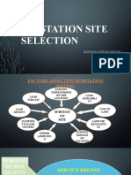 Substation Site Selection: Aldrian Louie Trabucon