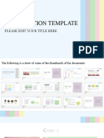 Warm Color Template