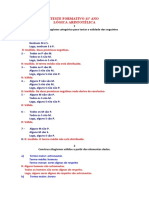 TESTE FORMATIVO Filosafia11º ANO