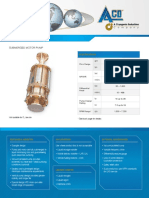 Model Tc-34: Submerged Motor Pump