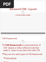 Advanced CSS: Layout: by Syeda Roshni Ahmed