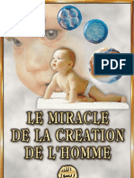 HARUN YAHYA - French - LE MIRACLE DE LA CREATION DE L’HOMME