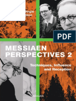 Messiaen Perspectives 2 Techniques, Influence and Reception