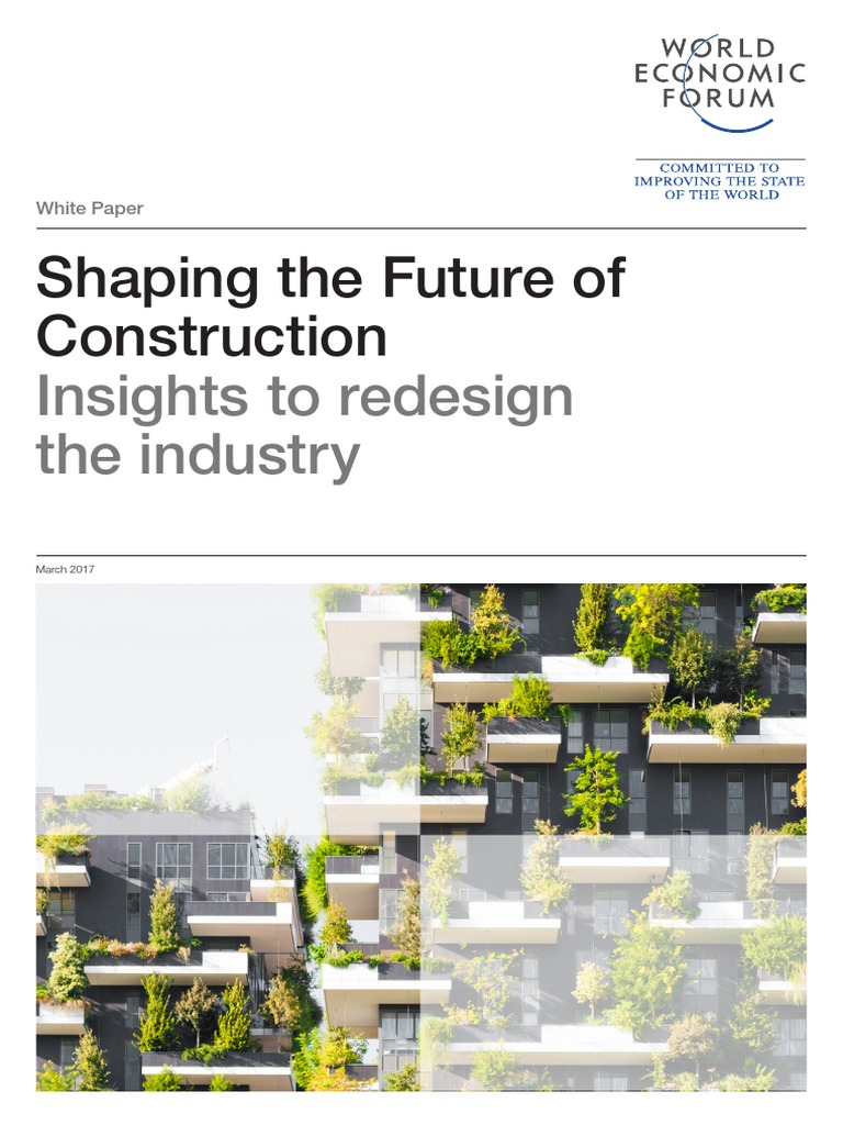 WEF Shaping Future Construction | PDF | Project Management | Innovation