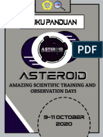 Buku Panduan Lomba Poster Ilmiah Nasional Asteroid2020