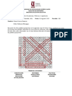 Sopa de Letras Narrativas Diana