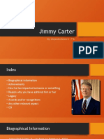 Jimmy Carter: By: Alejandro Arana G 7°A