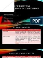 Ejemplos de Estudios Cuantitativos y Cualitativos ISABELA RUIZ