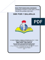 Program Kerja PPDB SMK Pgri 1 Balaraja