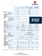 Suzuki Vitara Tehniskie Dati PDF